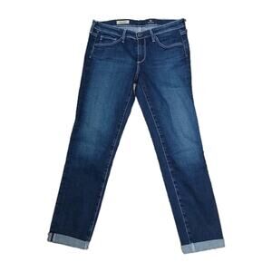 AG Adriano Goldschmied‎ The Stilt Roll-Up Cigarette Jeans Women’s 29 Dark Wash